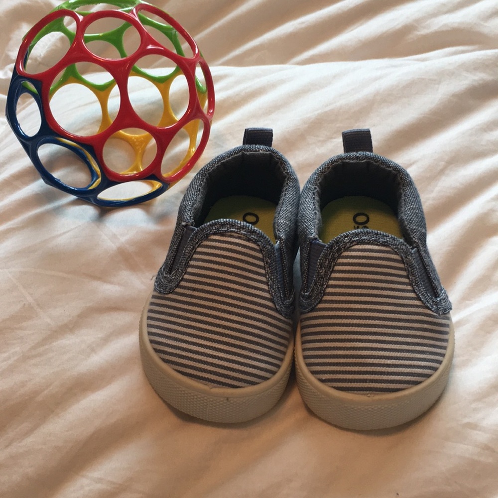 Baby Denim Boat Shoes